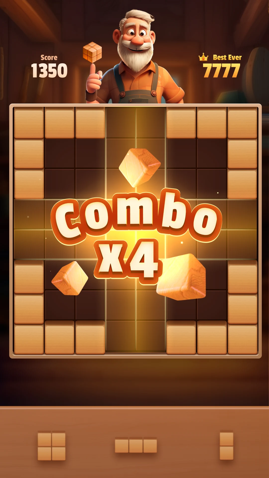 Wood Block - Puzzle Games screenshot